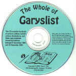 The Whole of GARYSLIST CD